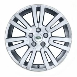 19" Leichtmetallfelge, 7 Doppelspeichen, "Style 702", Silber Glänzend