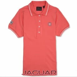 Jaguar Polo-Shirt Mit Growler - Damen