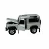 1:24 Modell Land Rover Defender 90 - Welly -Auto Verkäufe 2023 80199.22498SILVER 1