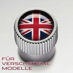 Jaguar Ventilkappen - Union Jack