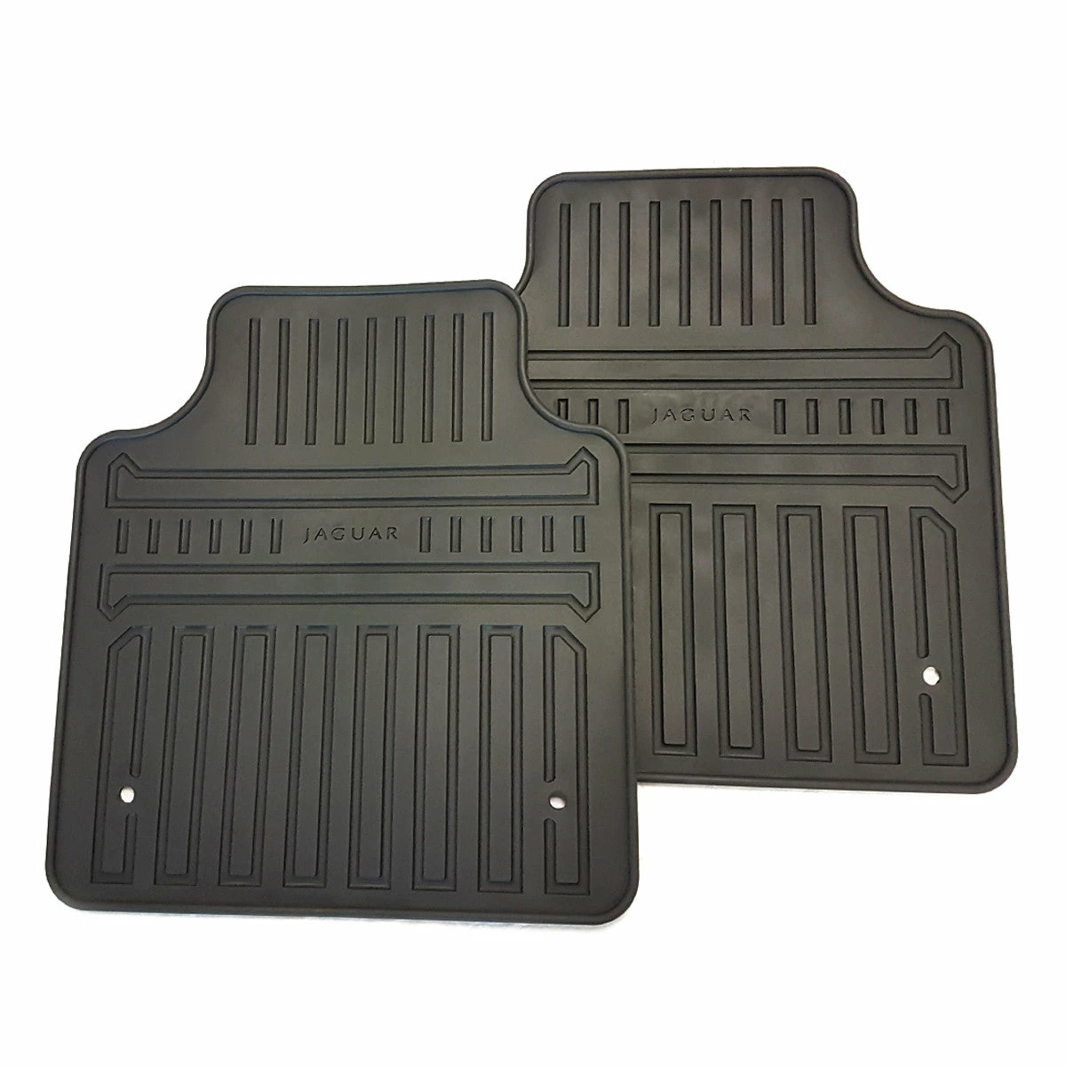 Gummifußmatten Set Jaguar XJ Hinten 3 Gummifußmatten Set Jaguar XJ Hinten