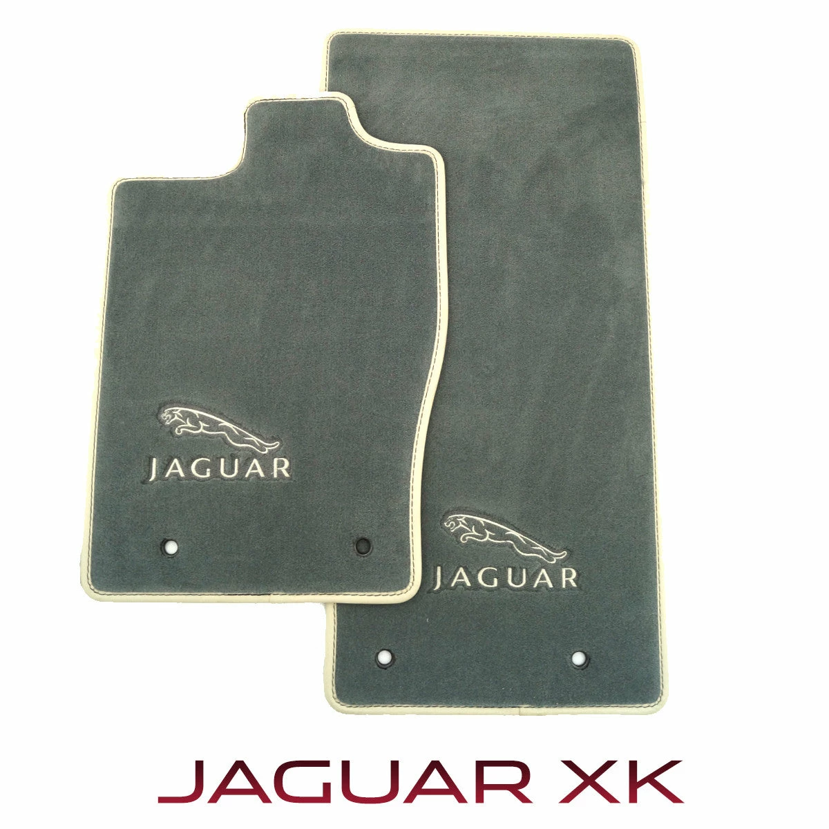 Premium Teppichfußmatten - Jaguar XK (6 Varianten) 3 Premium Teppichfußmatten - Jaguar XK (6 Varianten)