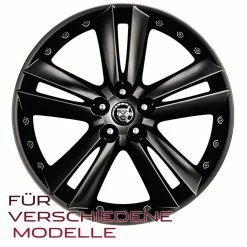 Jaguar 20"-Leichtmetallfelge "Kalimnos", Schwarz