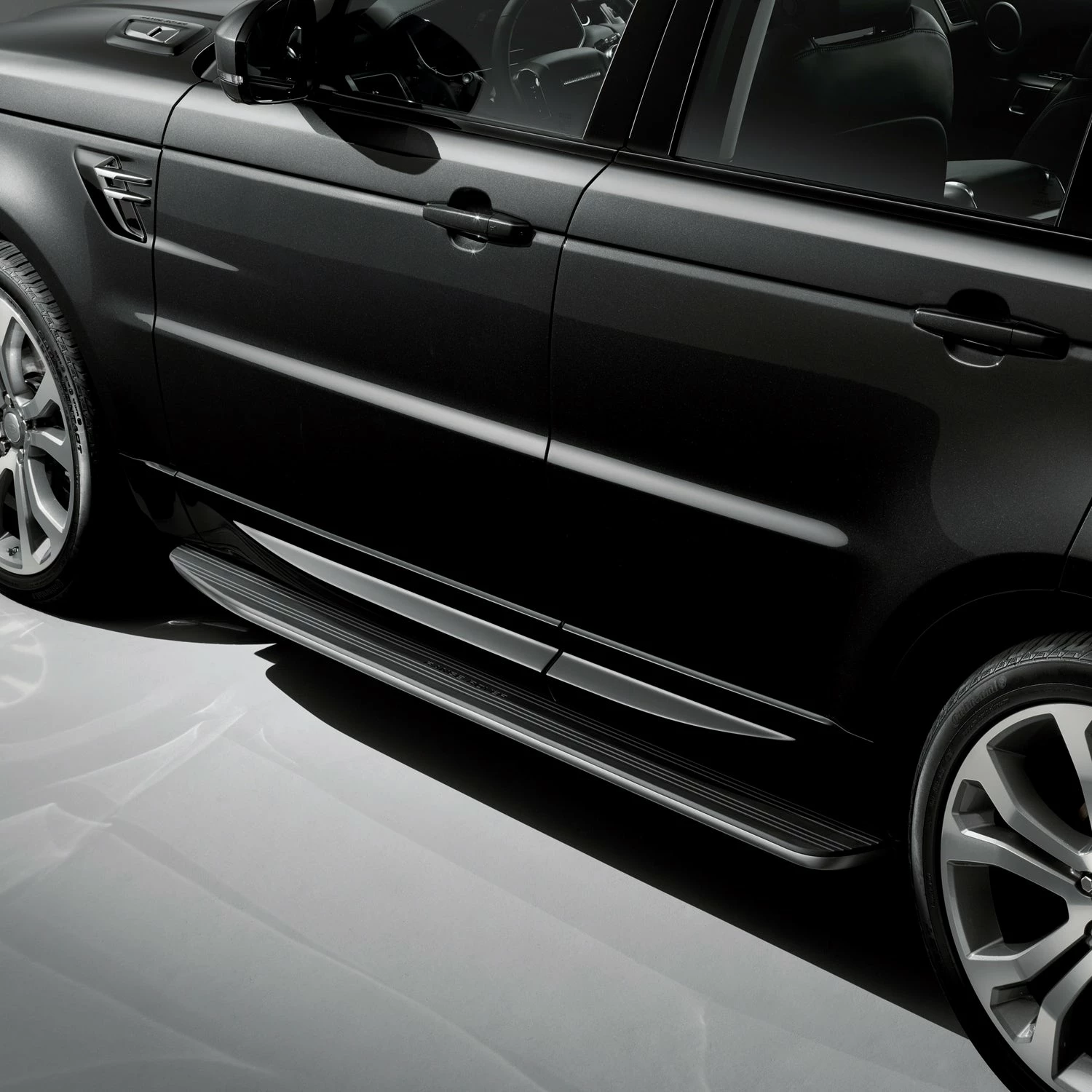 Seitliche Trittstufen - Fest 3 Seitliche Trittstufen - Fest