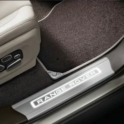 Beleuchtete Einstiegsleisten