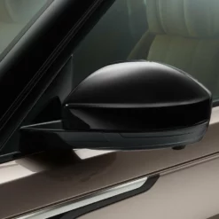 Spiegelkappen, Schwarz Glänzend - Velar