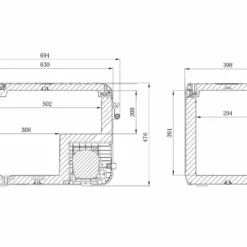 Dometic CFX3 45 Tragbare Kompressorkühl- Und -gefrierbox -Auto Verkäufe 2023 cfx3 45 dimensions cm