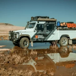 Land Rover Defender 110/130 (1983-2016) Dachträger Kit (Half-Size Plattform) - Front Runner Slimline II -Auto Verkäufe 2023 img 3687 60