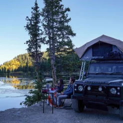 Land Rover Defender 110 (1983 - 2016 ) Slimline II Dachträger Kit - Von Front Runner -Auto Verkäufe 2023 krld003l l3