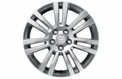 19" Leichtmetallfelge, 7 Doppelspeichen, "Style 704", Silber Glänzend