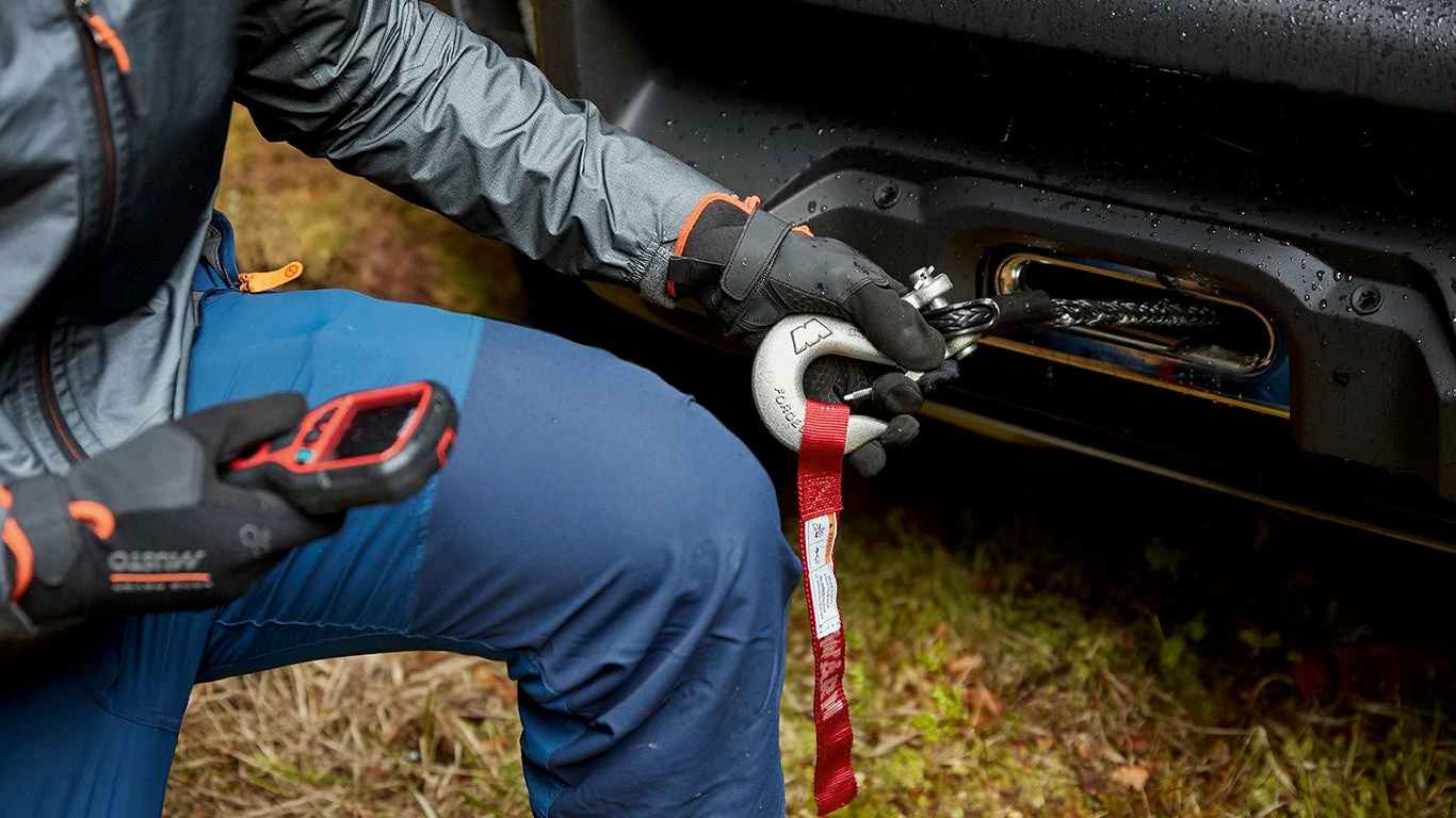Elektrische Seilwinde Mit Fernbedienung - New Defender 3 Elektrische Seilwinde Mit Fernbedienung - New Defender